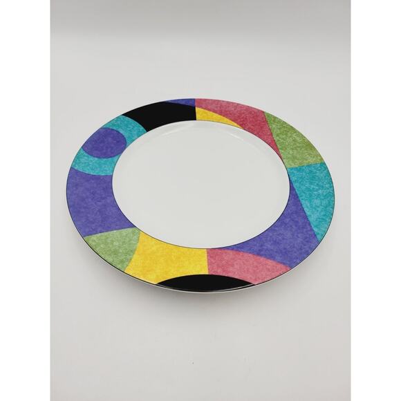 Mikasa California Currents Round Serving Plate Platter M5101 12" Round - Picture 5 of 9